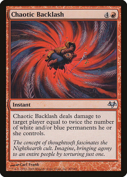 Chaotic Backlash (49) [Eventide]