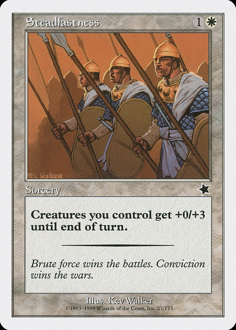 Steadfastness (27) [Starter 1999]
