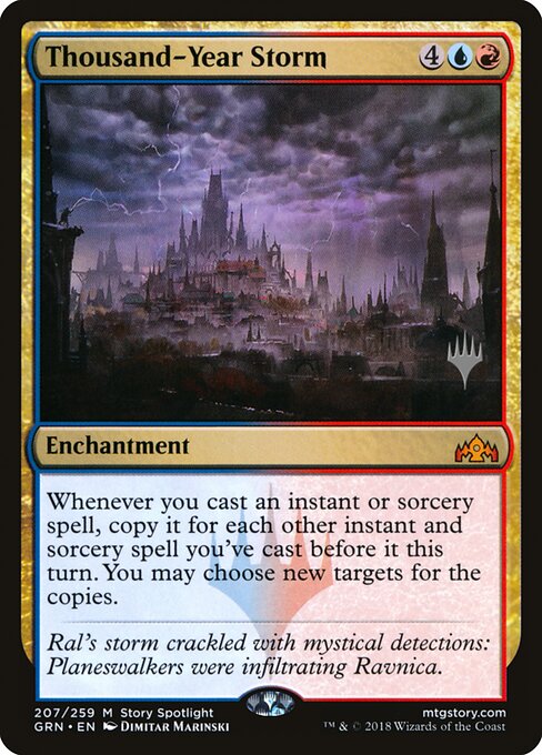 Thousand-Year Storm (207p) [Guilds of Ravnica Promos]