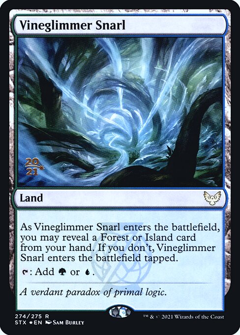 Vineglimmer Snarl (274s) [Strixhaven: School of Mages Promos]