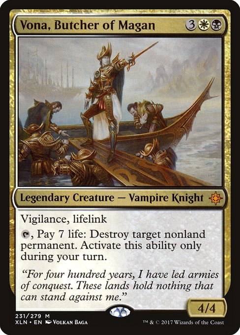 Vona, Butcher of Magan (231) [Ixalan]