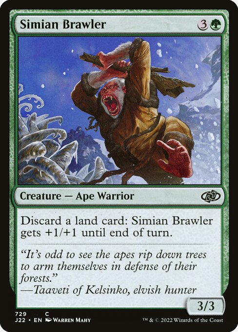 Simian Brawler (729) [Jumpstart 2022]