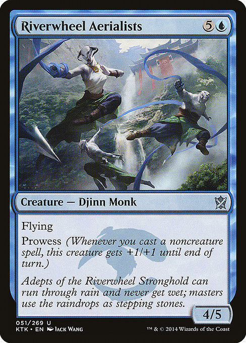 Riverwheel Aerialists (51) [Khans of Tarkir]