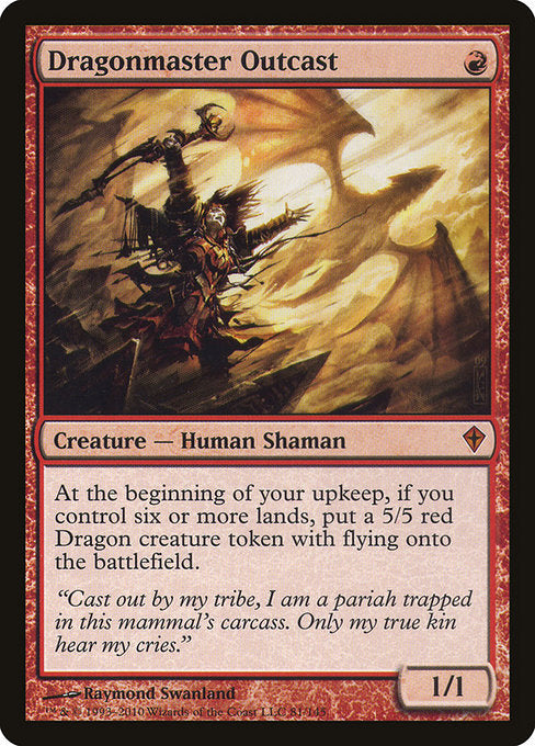 Dragonmaster Outcast (81) [Worldwake]
