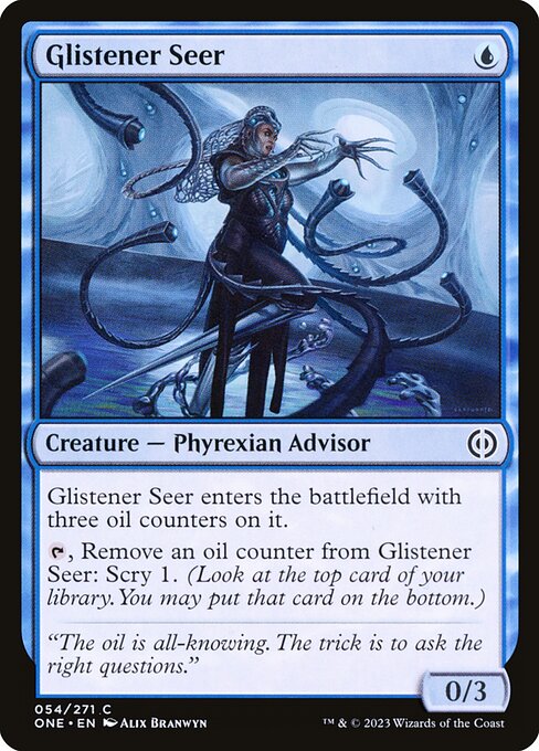 Glistener Seer (54) [Phyrexia: All Will Be One]