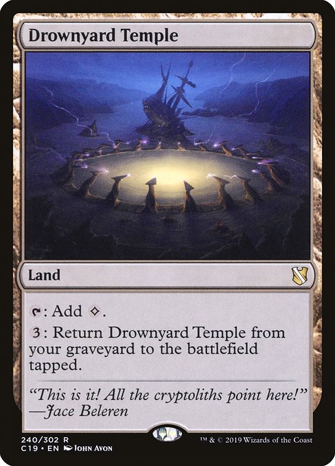 Drownyard Temple (240) [Commander 2019]