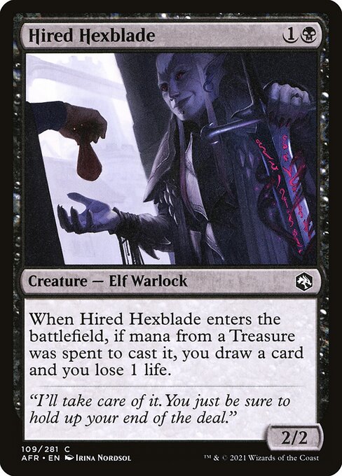Hired Hexblade (109) [Adventures in the Forgotten Realms]