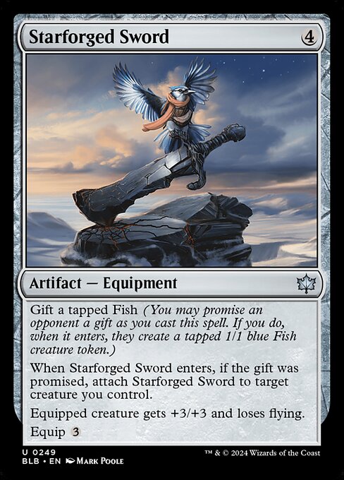 Starforged Sword (249) [Bloomburrow]