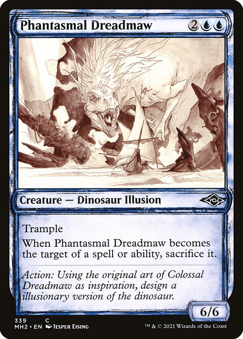 Phantasmal Dreadmaw (339) [Modern Horizons 2] [Showcase]