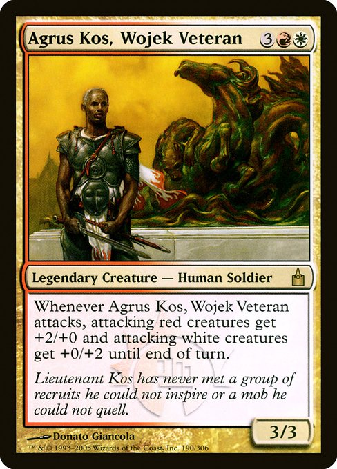 Agrus Kos, Wojek Veteran (190) [Ravnica: City of Guilds]