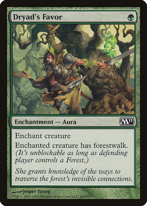 Dryad's Favor (169) [Magic 2011]