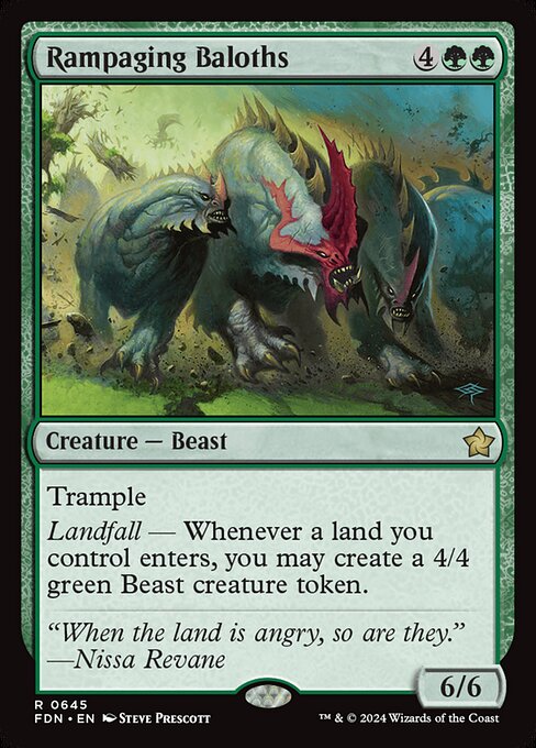 Rampaging Baloths (645) [Foundations]
