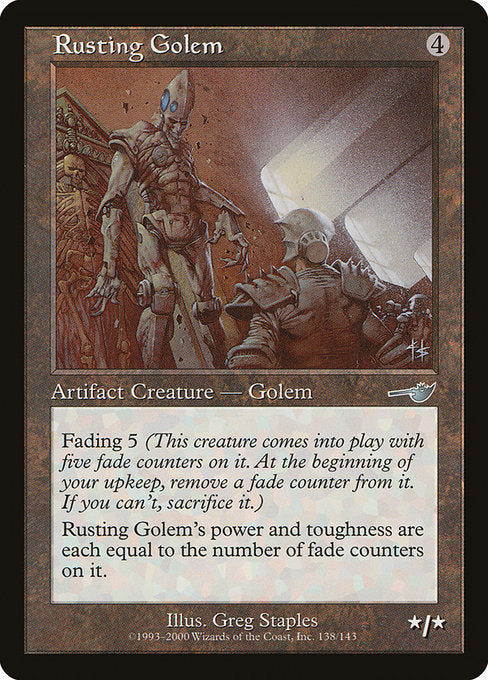Rusting Golem (138) [Nemesis]