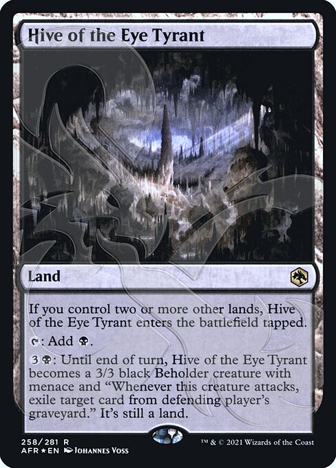 Hive of the Eye Tyrant (258a) [Adventures in the Forgotten Realms Promos]