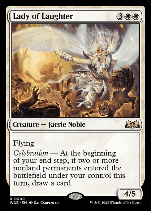 Lady of Laughter (309) [Wilds of Eldraine]