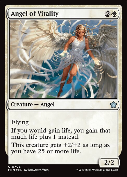 Angel of Vitality (706) [Foundations]