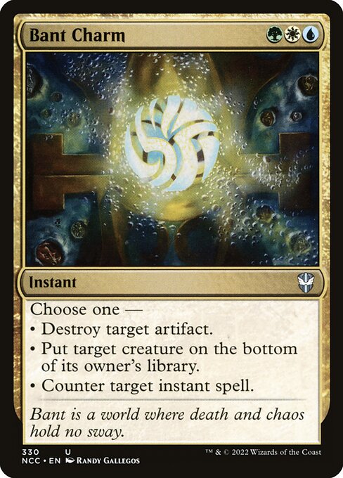 Bant Charm (330) [New Capenna Commander]