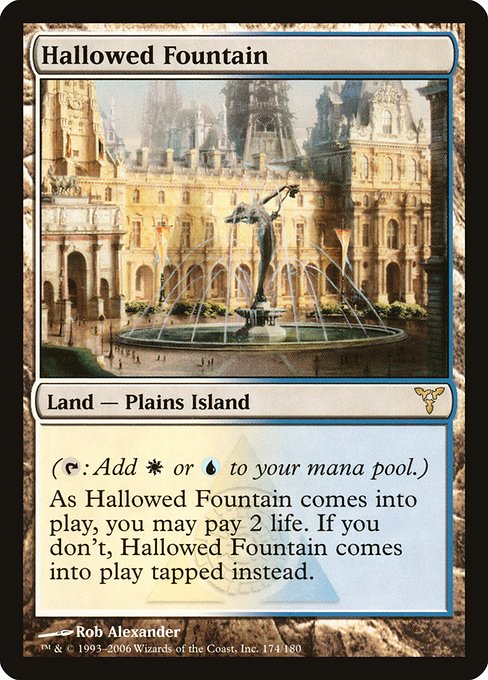 Hallowed Fountain (174) [Dissension]