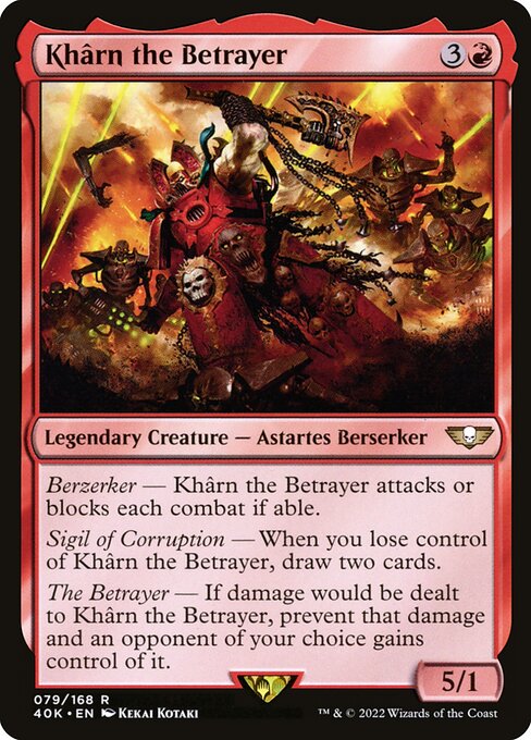 Khârn the Betrayer (79) [Warhammer 40,000 Commander]