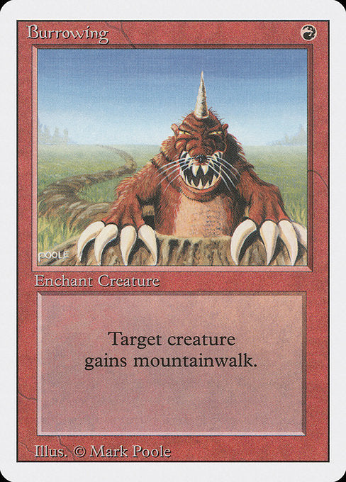 Burrowing (140) [Revised Edition]