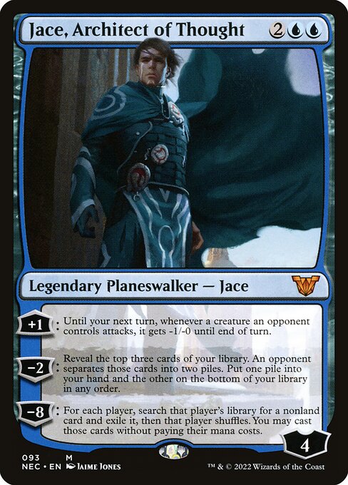 Jace, Architect of Thought (93) [Neon Dynasty Commander]