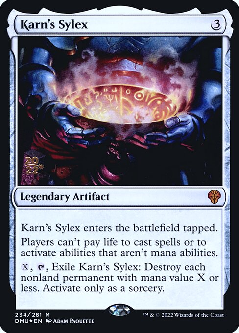 Karn's Sylex (234s) [Dominaria United Promos]