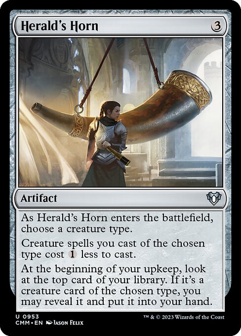 Herald's Horn (953) [Commander Masters]