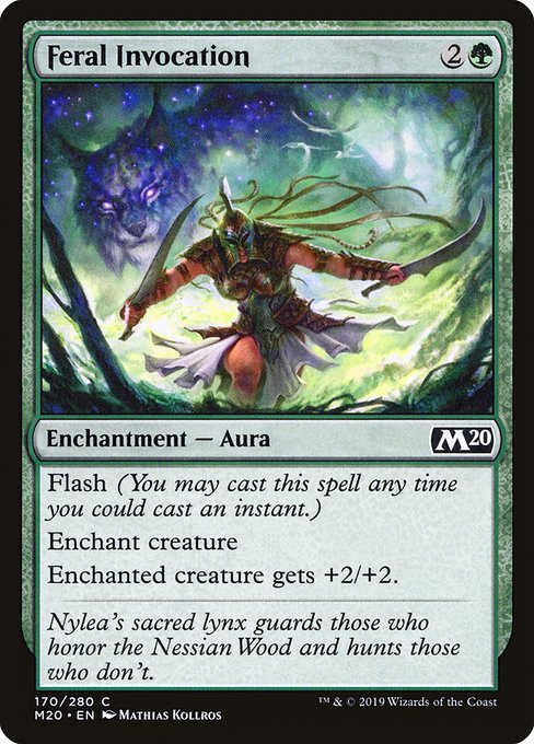 Feral Invocation (170) [Core Set 2020]