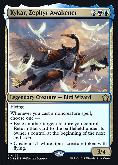 Kykar, Zephyr Awakener (122s) [Foundations Promos]