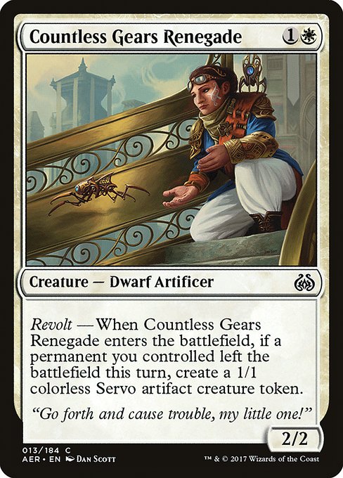Countless Gears Renegade (13) [Aether Revolt]