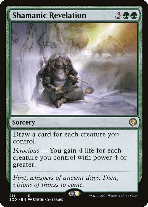 Shamanic Revelation (211) [Starter Commander Decks]