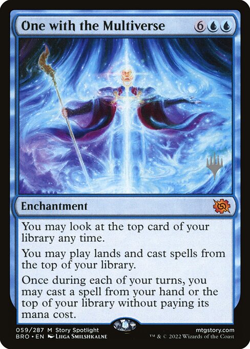 One with the Multiverse (59p) [The Brothers' War Promos]