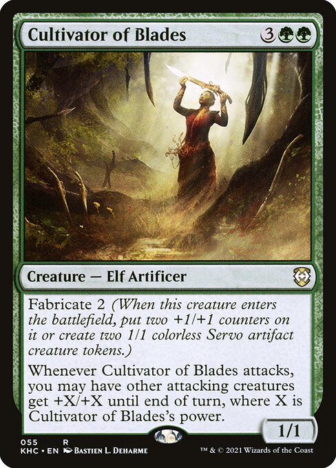 Cultivator of Blades (55) [Kaldheim Commander]