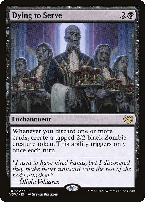 Dying to Serve (109) [Innistrad: Crimson Vow]