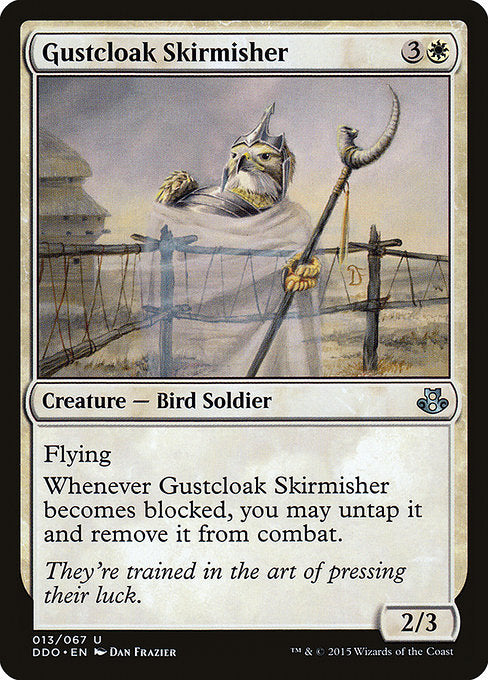Gustcloak Skirmisher (13) [Duel Decks: Elspeth vs. Kiora]