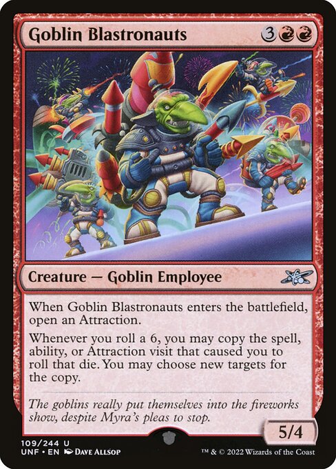 Goblin Blastronauts (109) [Unfinity]