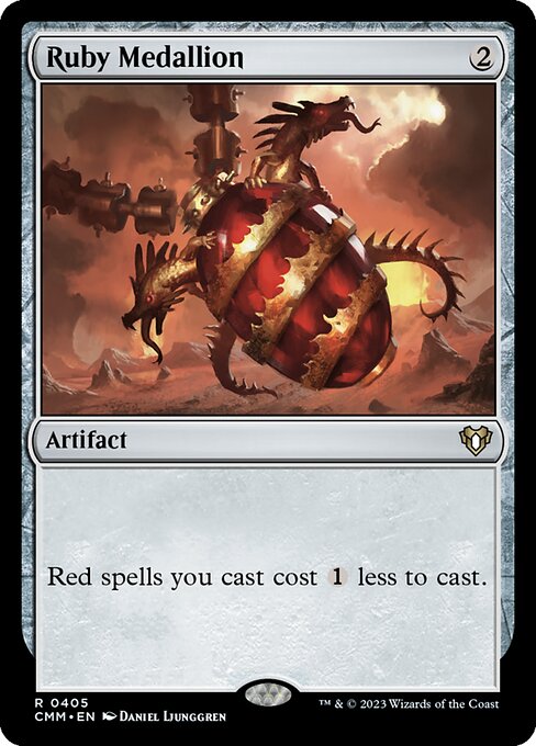 Ruby Medallion (405) [Commander Masters]