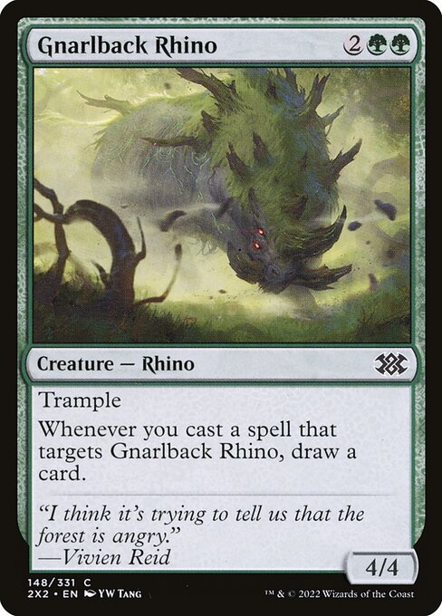 Gnarlback Rhino (148) [Double Masters 2022]