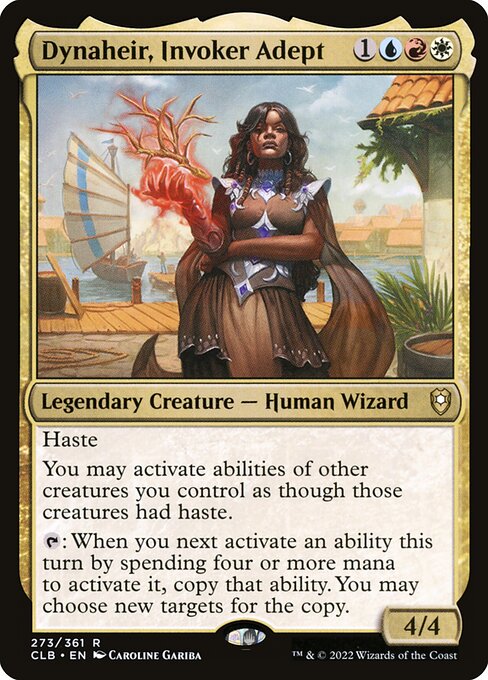 Dynaheir, Invoker Adept (273) [Commander Legends: Battle for Baldur's Gate]