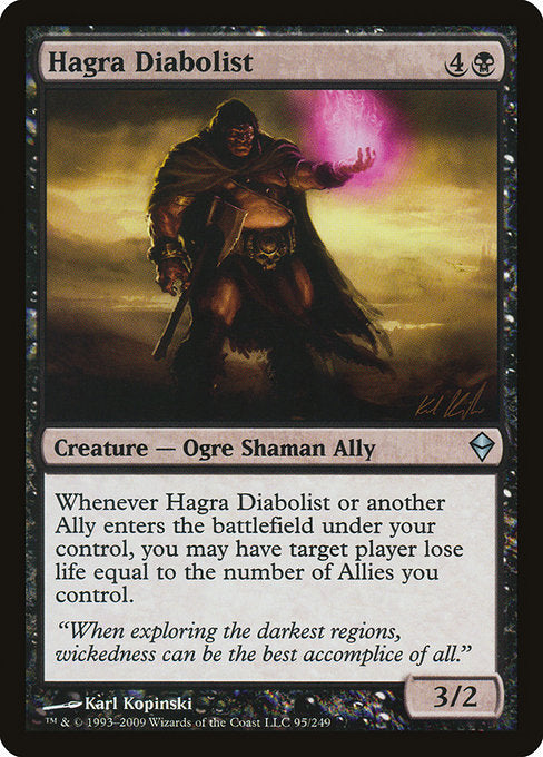 Hagra Diabolist (95) [Zendikar]