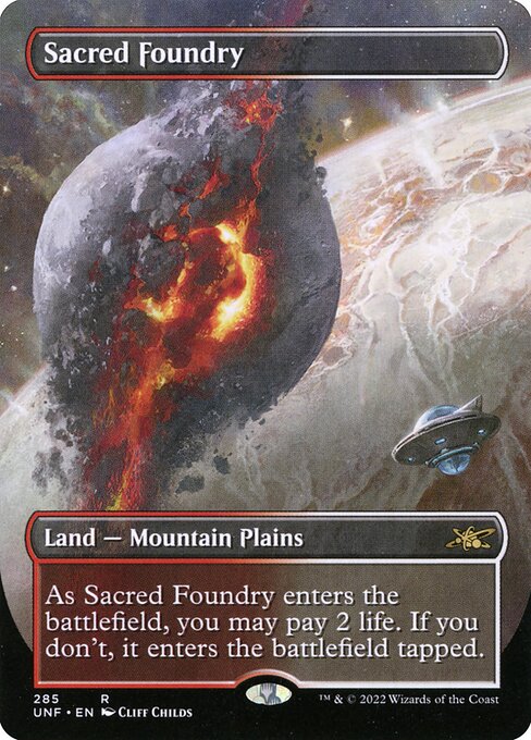 Sacred Foundry (285) [Unfinity] [Borderless]