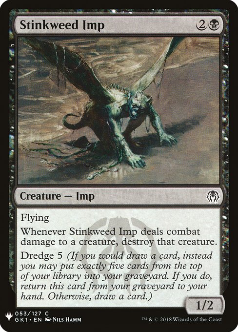Stinkweed Imp (GK1-53) [The List]