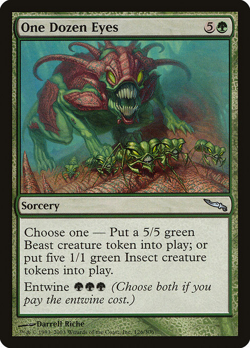 One Dozen Eyes (126) [Mirrodin]