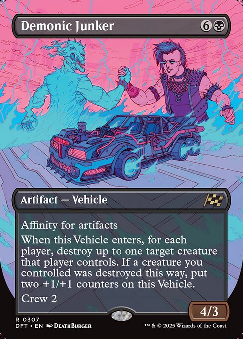Demonic Junker (307) [Aetherdrift]