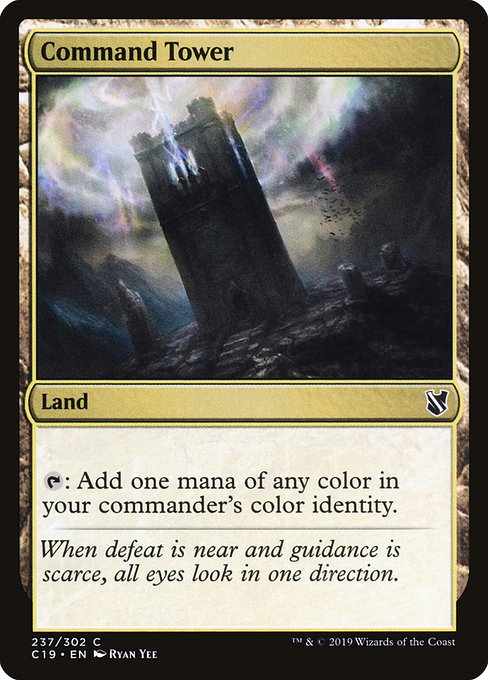 Command Tower (237) [Commander 2019]