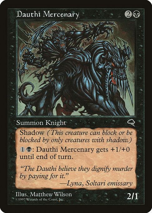 Dauthi Mercenary (124) [Tempest]