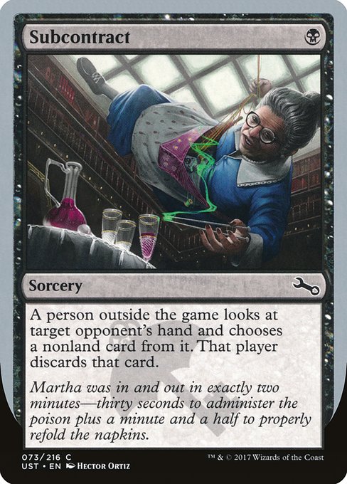 Subcontract (73) [Unstable]