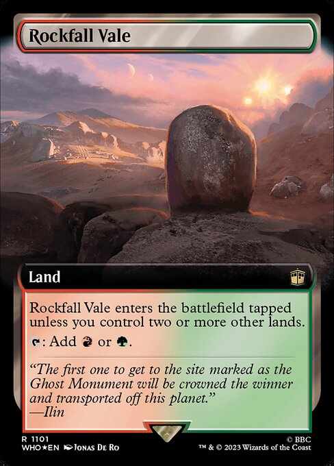 Rockfall Vale (1101) [Doctor Who] [Extended Art]