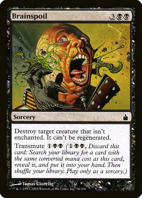 Brainspoil (78) [Ravnica: City of Guilds]