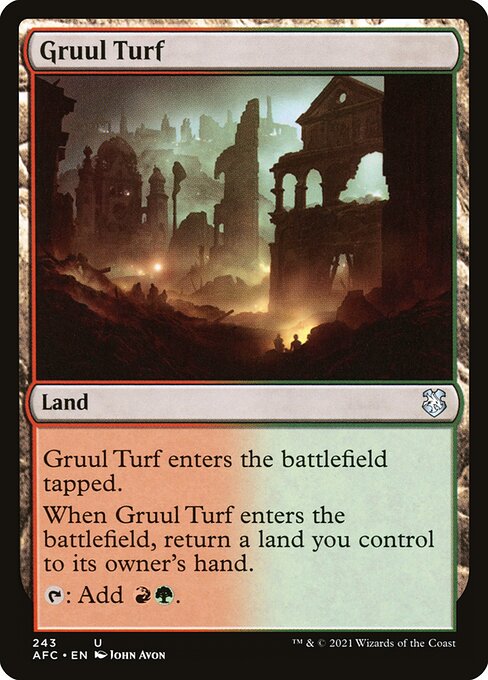 Gruul Turf (243) [Forgotten Realms Commander]